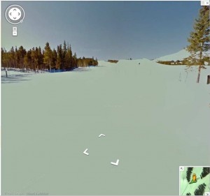 Breckenridge Google Street View of Ski Areas